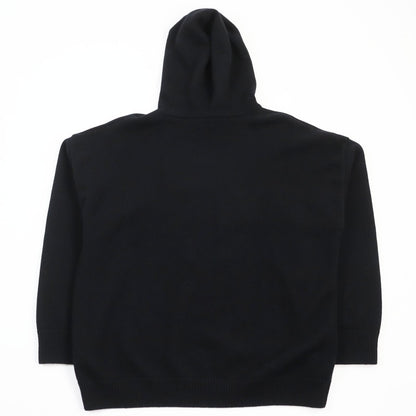 BURBERRY Hoodie Main: 100% cashmere black mens Notation size unknown