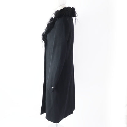 FENDI coat FF5183 Outer: 85% wool, Outer: 15% cashmere, Lining: 100% polyester black Women 42