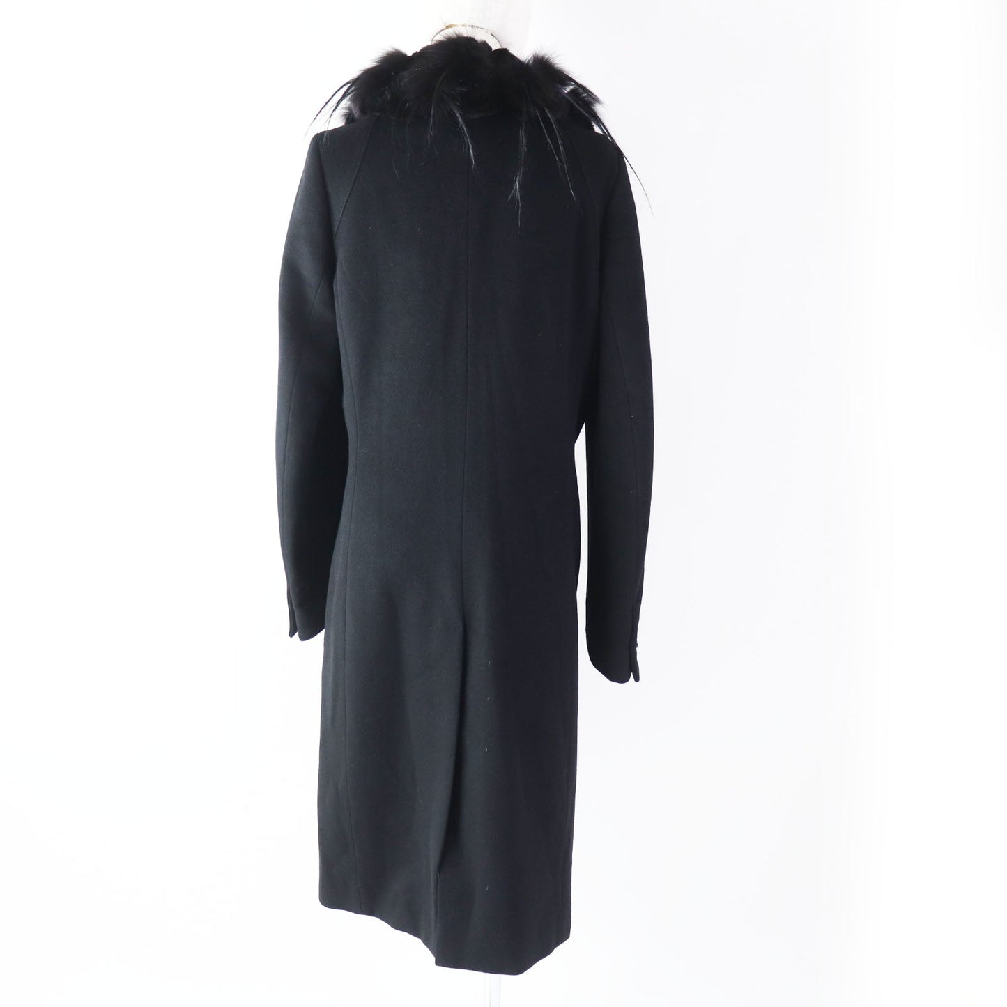 FENDI coat FF5183 Outer: 85% wool, Outer: 15% cashmere, Lining: 100% polyester black Women 42
