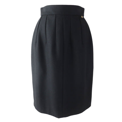 CHANEL skirt P41438 Outer: 75% wool, Outer: 25% cashmere, Lining: 100% silk black Women 38