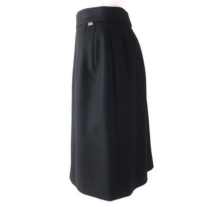 CHANEL skirt P41438 Outer: 75% wool, Outer: 25% cashmere, Lining: 100% silk black Women 38