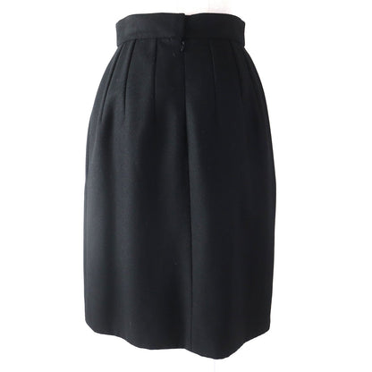 CHANEL skirt P41438 Outer: 75% wool, Outer: 25% cashmere, Lining: 100% silk black Women 38