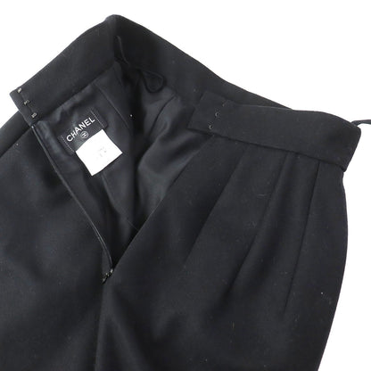 CHANEL skirt P41438 Outer: 75% wool, Outer: 25% cashmere, Lining: 100% silk black Women 38