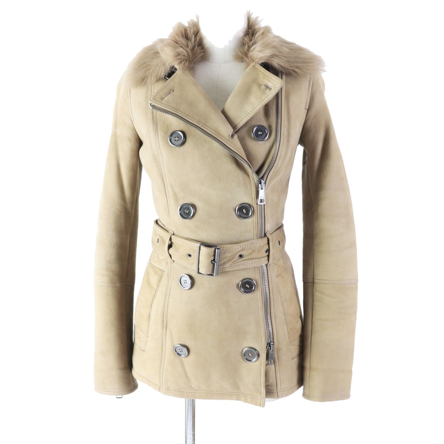 BURBERRY Mouton coat 3765207 Main: Mouton beige Women 38