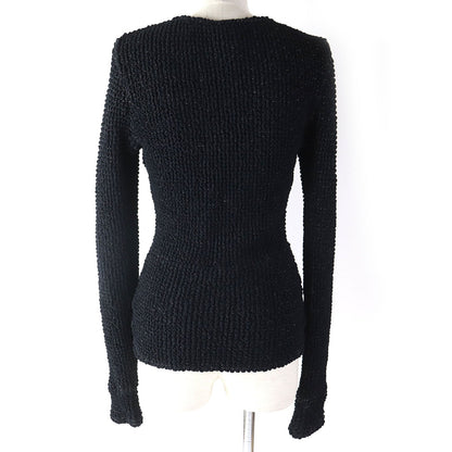 CHANEL cardigan 09P P35534 Main: 52% polyamide (nylon), 34% elastane (polyurethane), 10% viscose, 4% polyester Black type Women 34