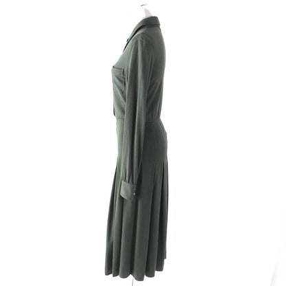 CELINE one piece 2X561453L Outer material: 70% wool, Outer material: 30% cashmere khaki Women XS