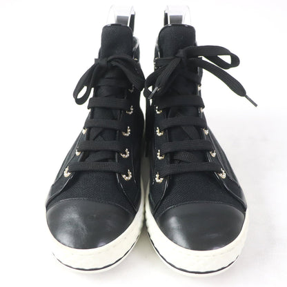 CHANEL High cut sneakers G34222 Main: Canvas black Women 35