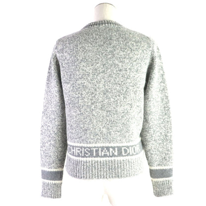 Christian Dior knit 054S01AM303 Outer material: 70% wool, Outer material: 30% cashmere gray Women 38