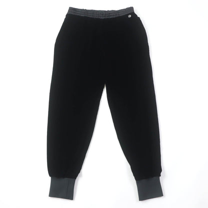 CHANEL Pants P65297 Main: 92% rayon, Main: 8% silk, Part: 86% rayon, Part: 12% polyamide (nylon), Part: 2% elastane (polyurethane), Part: 100% silk black Women 42