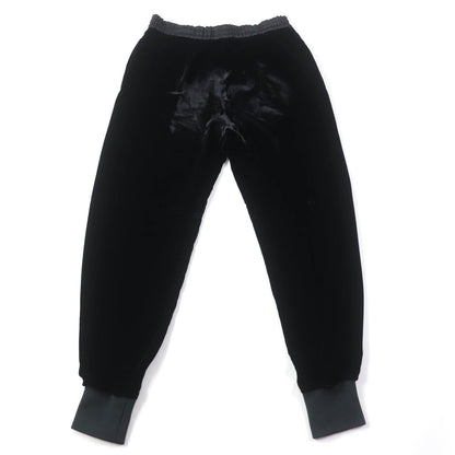 CHANEL Pants P65297 Main: 92% rayon, Main: 8% silk, Part: 86% rayon, Part: 12% polyamide (nylon), Part: 2% elastane (polyurethane), Part: 100% silk black Women 42