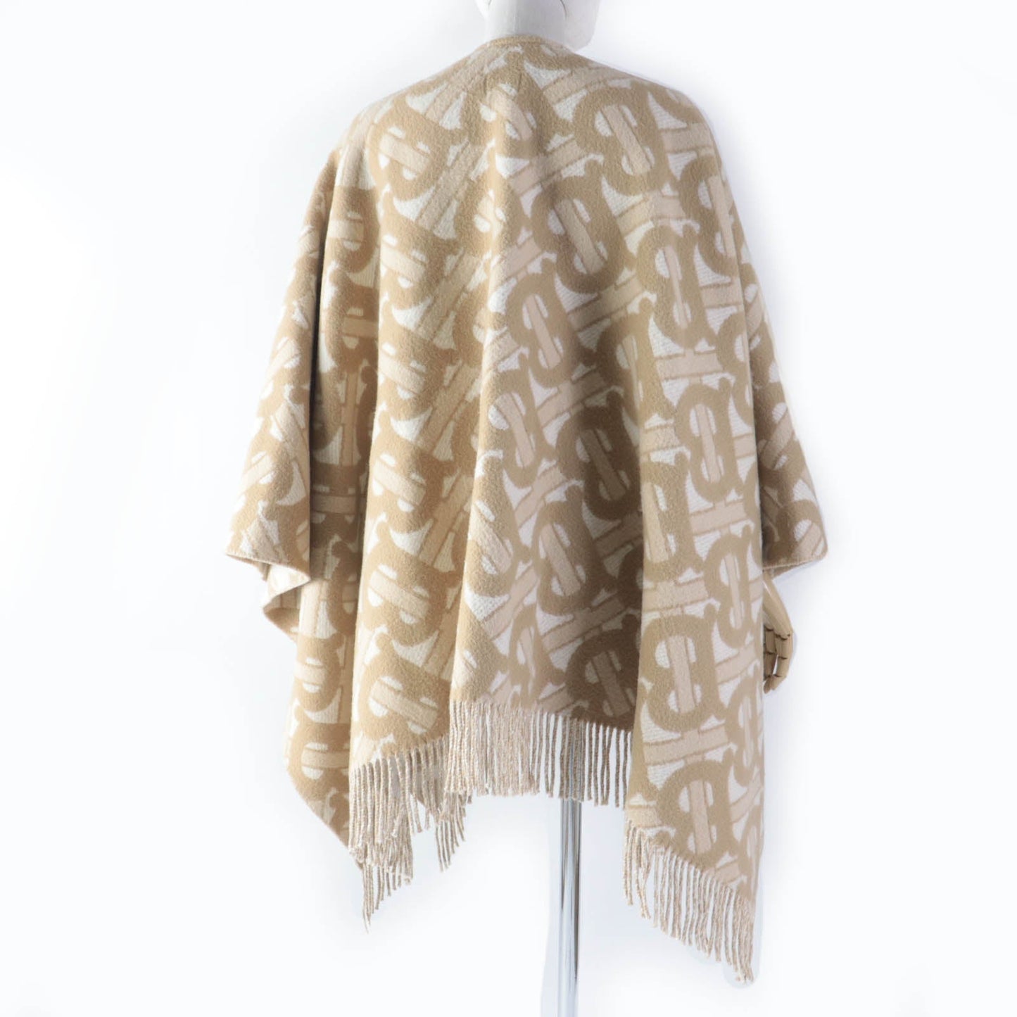 BURBERRY poncho 8022741 Main: 90% wool, Main: 10% cashmere beige Women 137ï¿½~140cm