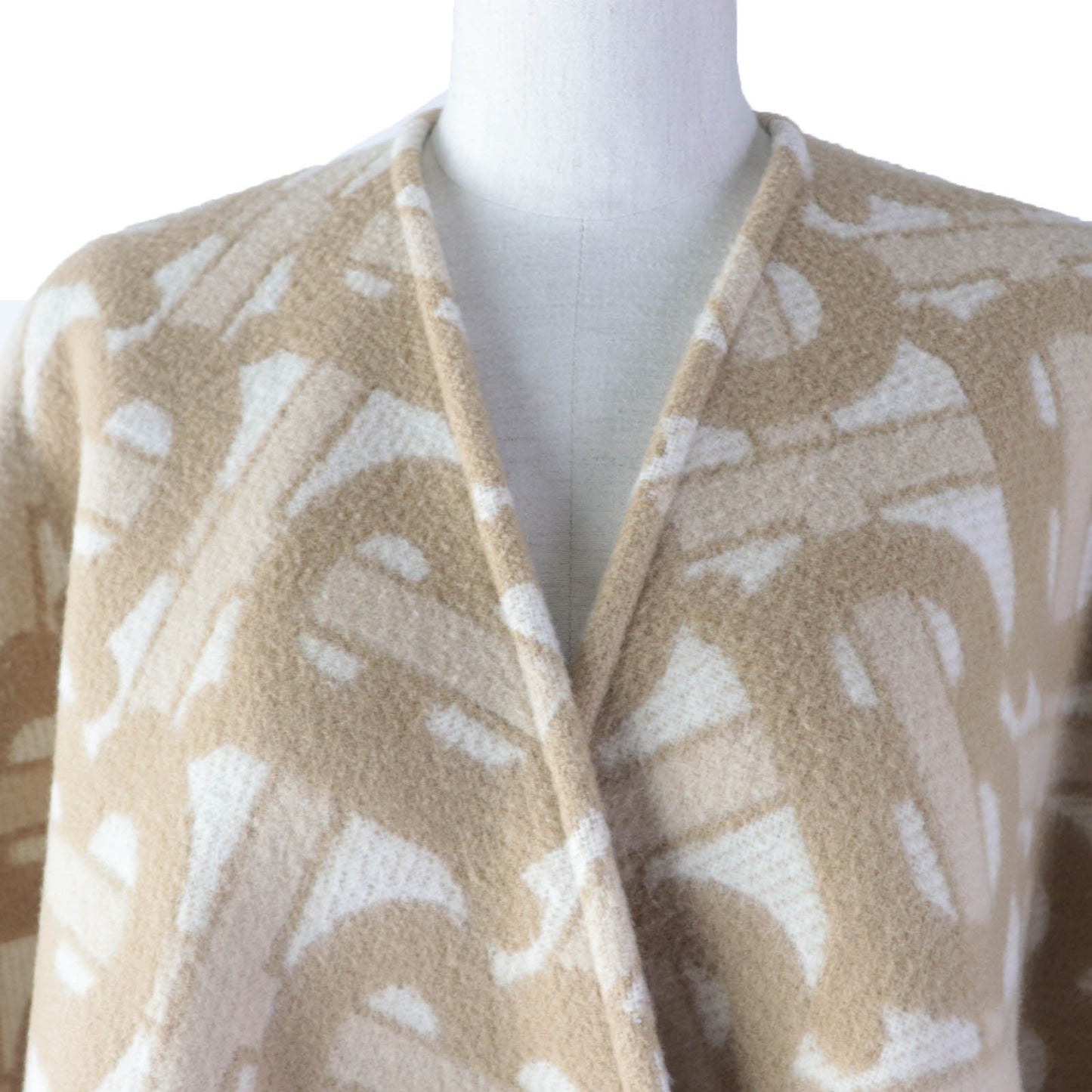 BURBERRY poncho 8022741 Main: 90% wool, Main: 10% cashmere beige Women 137ï¿½~140cm