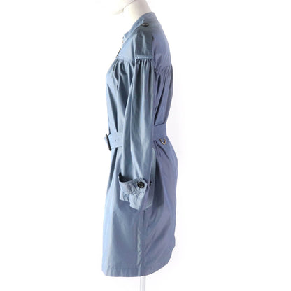 BURBERRY coat 4054116 Outer: 100% polyester, Lining: 100% polyester blue Women 36