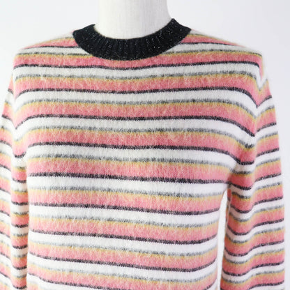 CHANEL knit 22A P72906 alpaca Pink type MÃÂ©tiers d'art collection 34