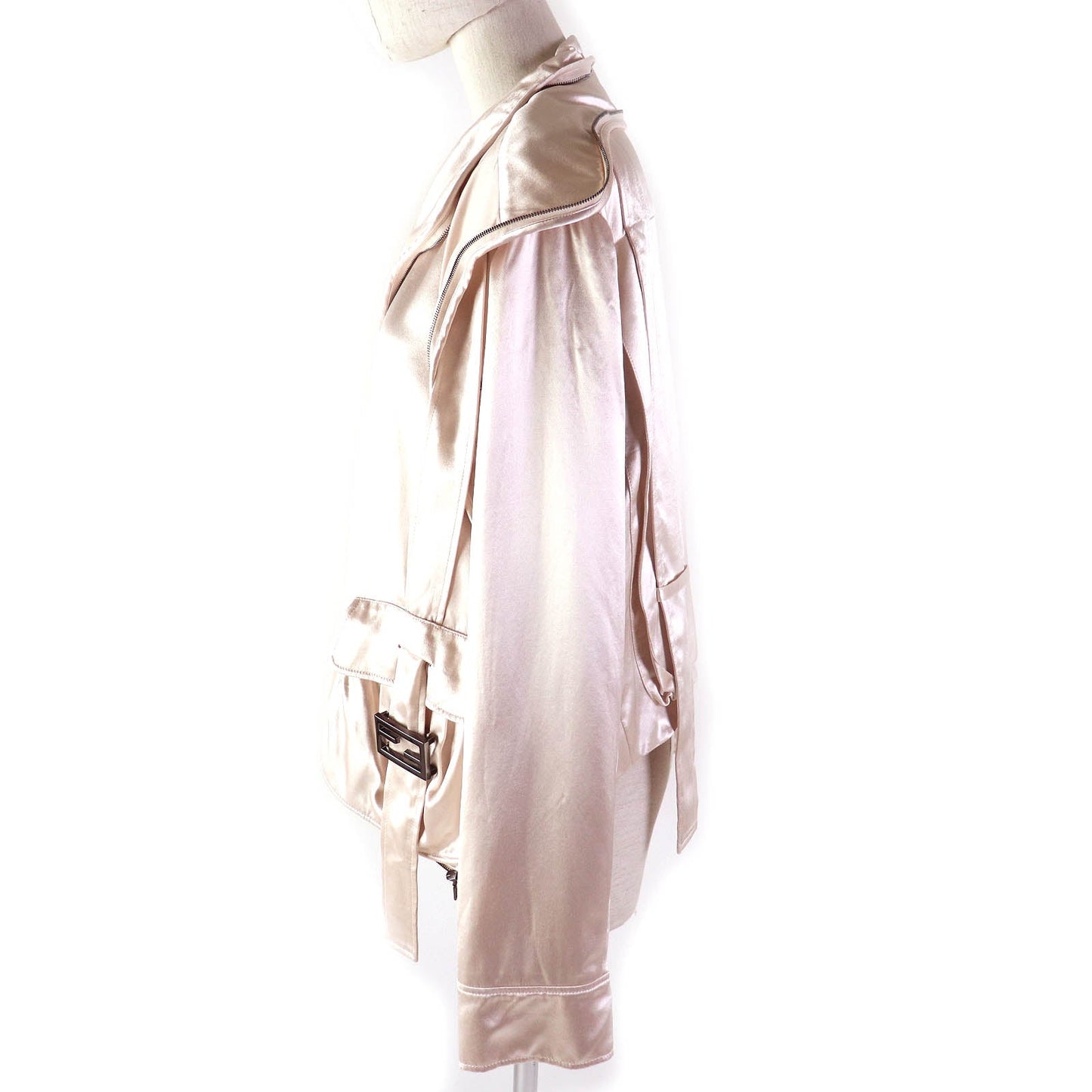 FENDI Blouson FJ7405 Outer: 100% rayon, Lining: 100% rayon Light pink Women 40