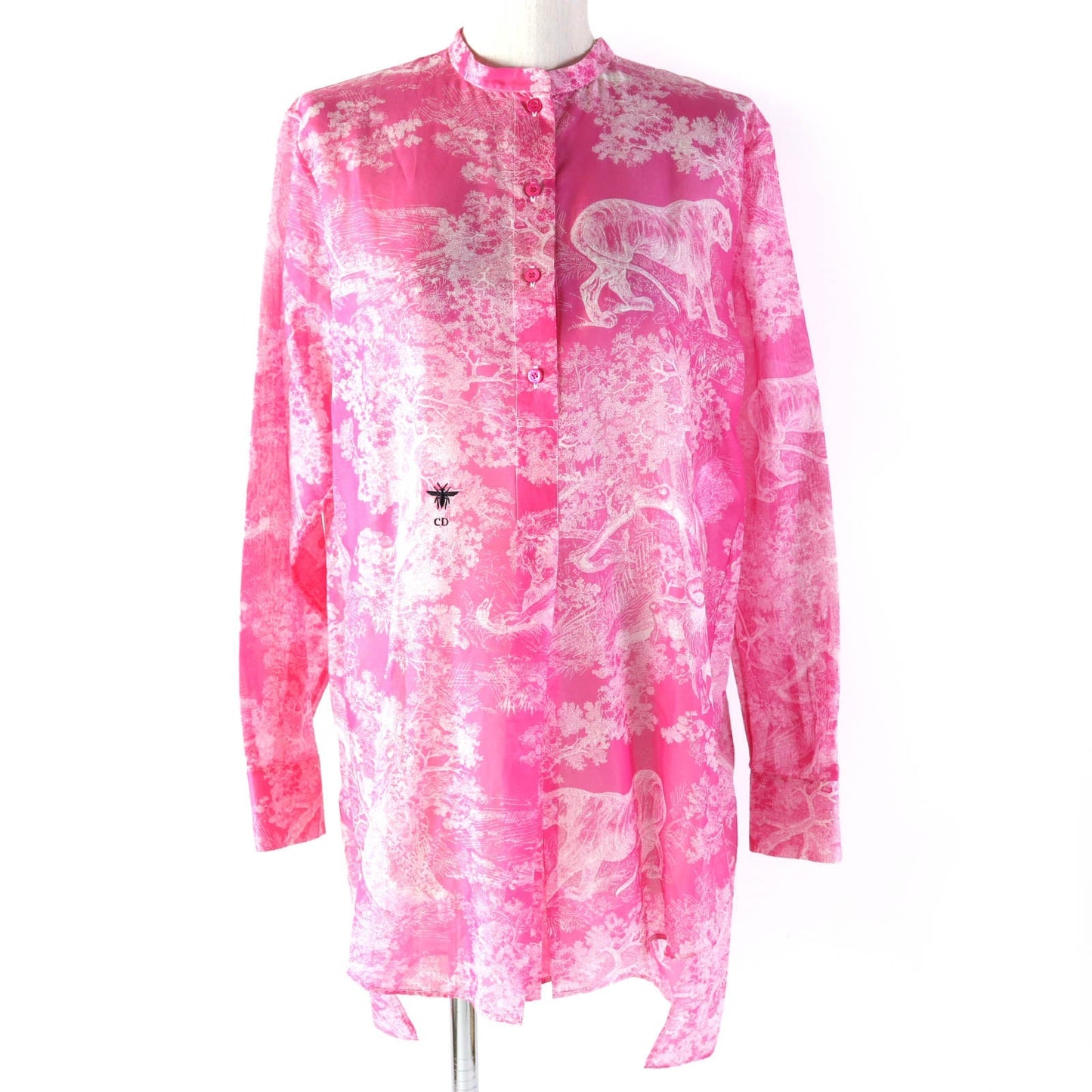 Christian Dior Long sleeve shirt 221B54A3846 Main: 100% cotton pink Women 40