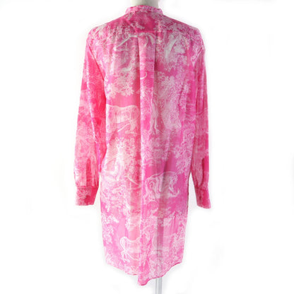 Christian Dior Long sleeve shirt 221B54A3846 Main: 100% cotton pink Women 40