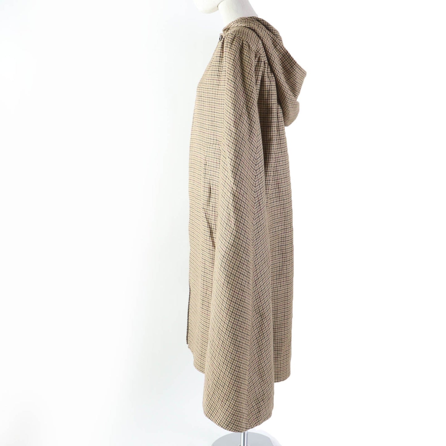 CELINE poncho 2M374408I Main: 100% linen, lining: 54% cupra, lining: 46% rayon Brown type Women 36