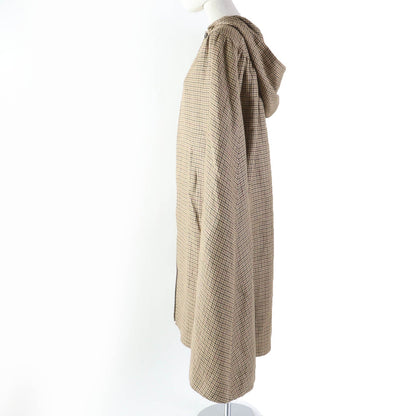 CELINE poncho 2M374408I Main: 100% linen, lining: 54% cupra, lining: 46% rayon Brown type Women 36