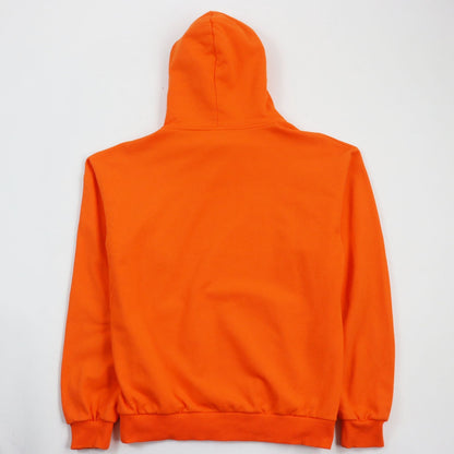 CELINE Hoodie 2Y499052H Main: 100% cotton, part: 96% cotton, part: 4% polyurethane Orange LOOSE HOODIE WHIT HOOD LOGO mens M