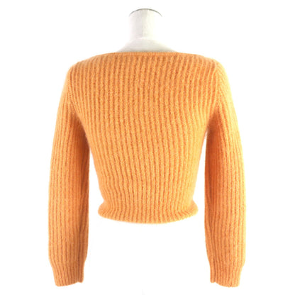 CELINE cardigan 2A38T377N Main: 70% mohair, Main: 30% silk Orange Women XS