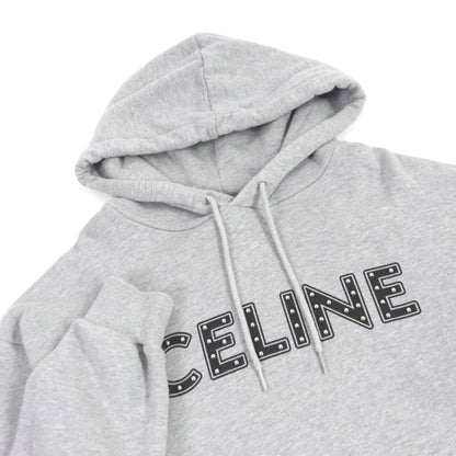 CELINE Hoodie 2Y309052H Main: 100% cotton, part: 96% cotton, part: 4% polyurethane gray mens S