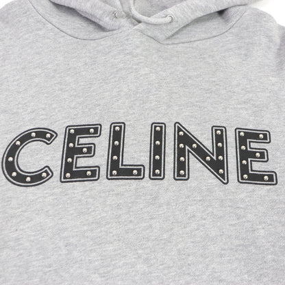 CELINE Hoodie 2Y309052H Main: 100% cotton, part: 96% cotton, part: 4% polyurethane gray mens S