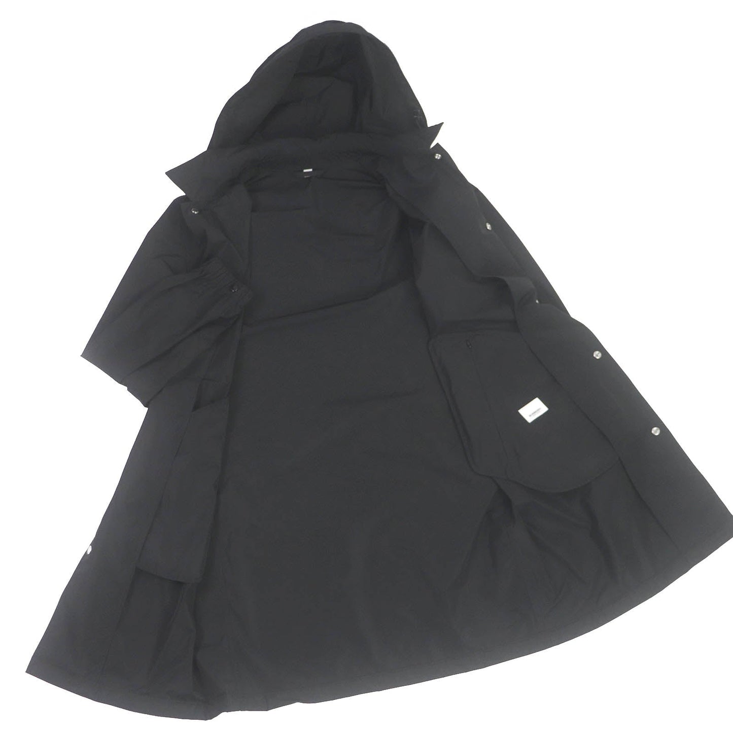 BURBERRY Stainless collar coat 8025643 Main: 100% polyester black mens 48
