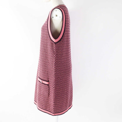 CHANEL one piece P75435 cashmere Pink Bordeaux 44