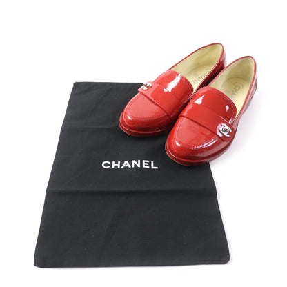 CHANEL loafers G30708 Main: Patent leather Red Women 35 1/2C
