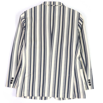 BURBERRY BLACK LABEL tailored jacket Outer: 70% cotton, Outer: 27% polyester, Outer: 3% polyurethane, Lining: cupra, Lining: polyester Ivorytype mens M
