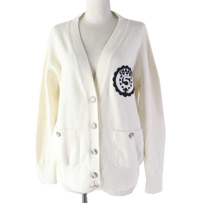 CHANEL cardigan P74230 Outer: 100% cashmere, part: 99% cashmere, part: 1% polyurethane white Women 34