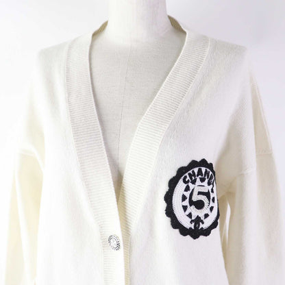 CHANEL cardigan P74230 Outer: 100% cashmere, part: 99% cashmere, part: 1% polyurethane white Women 34