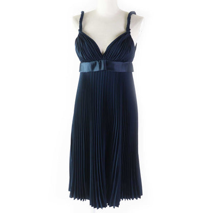 BURBERRY one piece 8038788 Outer: 100% polyester, part: 100% silk, part: 55% cotton, part: 45% viscose Navy Women 38