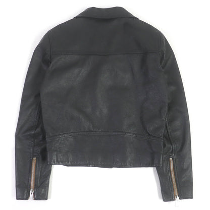 CELINE Riders jacket 2E467297D Main: Leather, Lining: 70% Cupra, Lining: 30% Cotton black mens 44