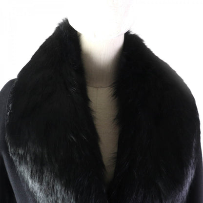 BURBERRY LONDON coat Outer: 65% Angora, Outer: 35% Wool, Lining: Cupra, Lining: Polyester black Women 38