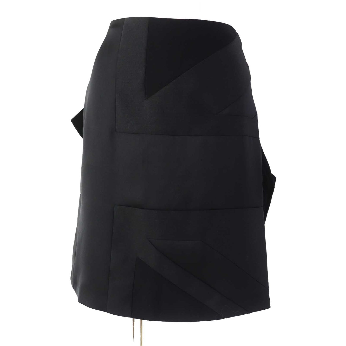 BURBERRY skirt 8046842 Outer: 100% polyester, Outer: 60% mohair, Outer: 40% wool, Lining: 100% cashmere black Women 34
