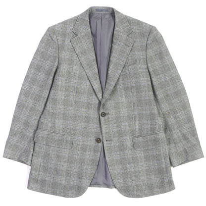 BURBERRY tailored jacket Outer: 100% cashmere, lining: cupra Light gray mens 98-88-175 AB6
