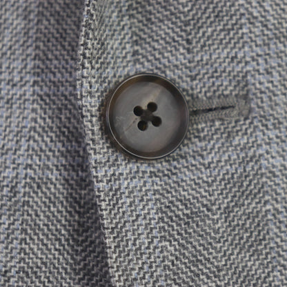 BURBERRY tailored jacket Outer: 100% cashmere, lining: cupra Light gray mens 98-88-175 AB6