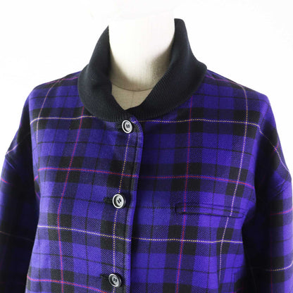 Christian Dior Blouson Outer: 100% wool, Lining: 100% polyester Purple type Women M
