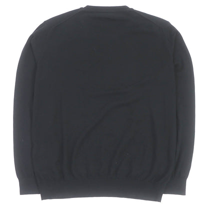 FENDI knit FZZ284 Main: 85% cotton, Main: 15% cashmere black mens 46