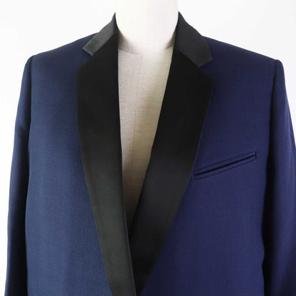 CELINE coat Outer: 100% wool, Lining: 100% cupra, Part: 76% polyester, Part: 24% silk Navy black Phoebe period Women 36