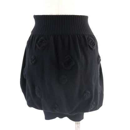 CHANEL skirt P33489 K00889 Outer: 75% cashmere, Outer: 18% nylon, Outer: 4% wool, Outer: 3% mohair, Lining: 100% nylon black Women 34