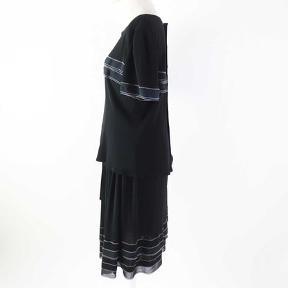 CHANEL setup 02P P19048 P19038 Outer fabric: 100% rayon black Women
