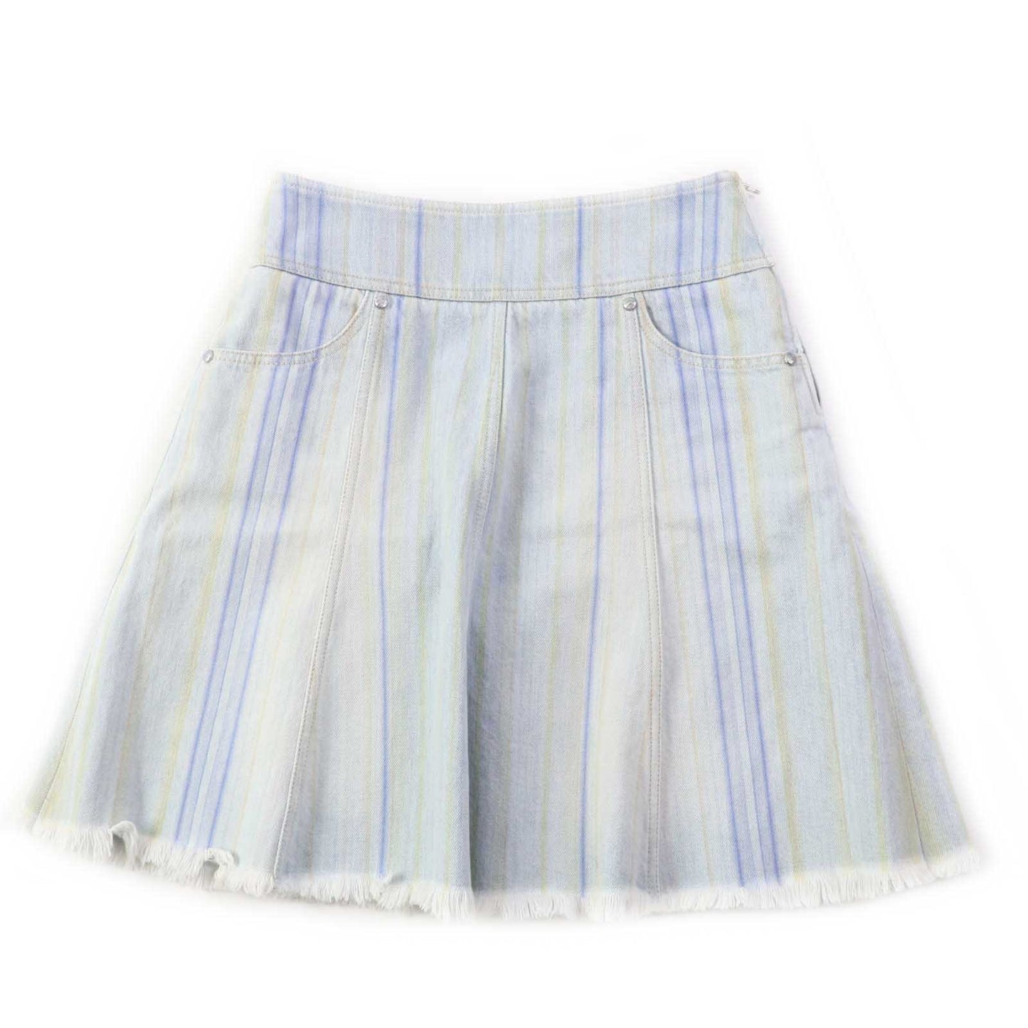 CHANEL skirt P58766 Main: 10% cotton Light blue Women 34