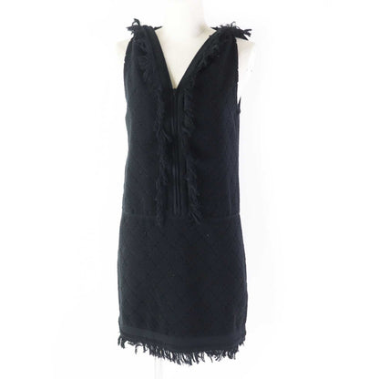 CHANEL one piece 15P P51319 Outer material: 100% cotton black Women 34