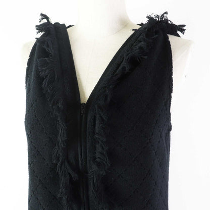 CHANEL one piece 15P P51319 Outer material: 100% cotton black Women 34