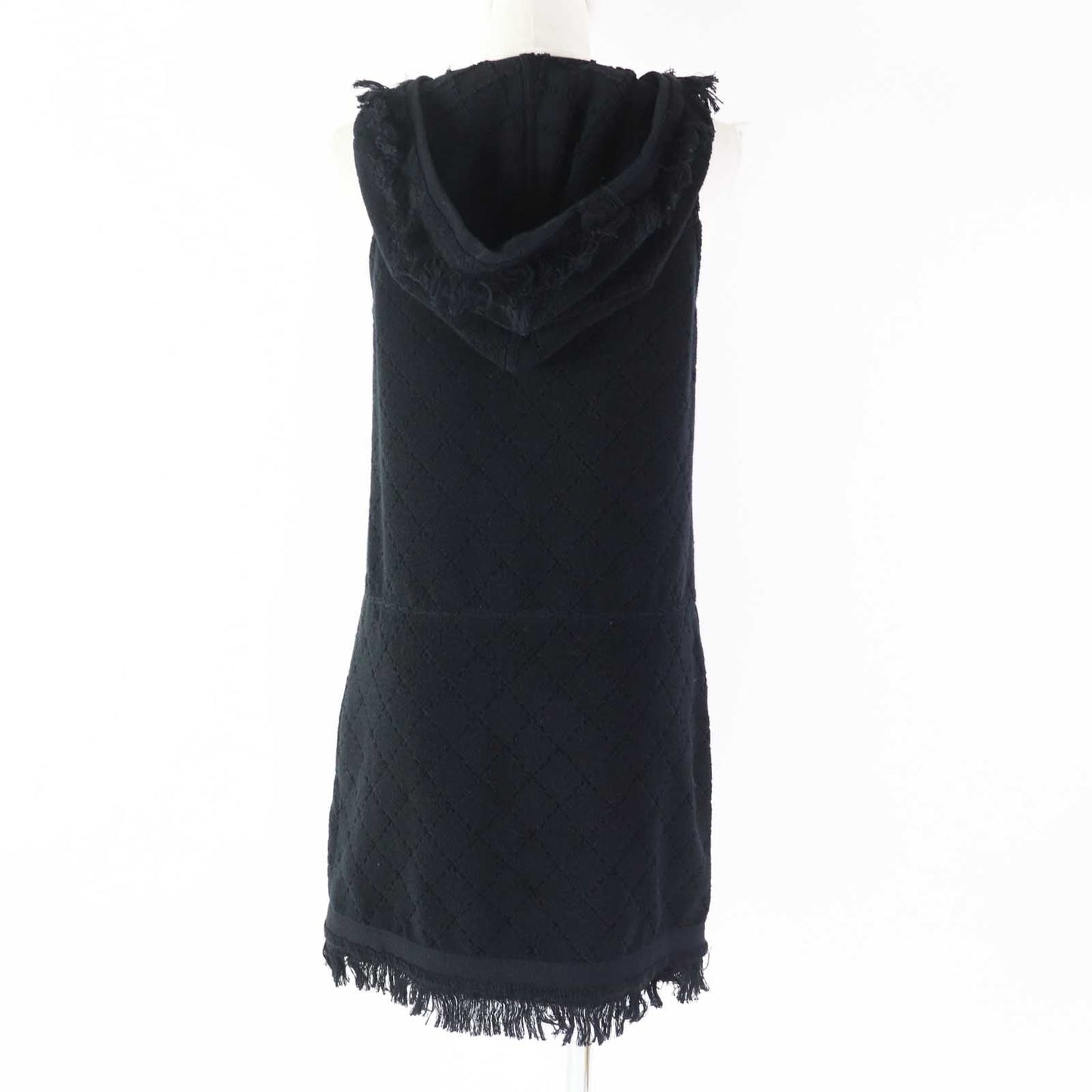CHANEL one piece 15P P51319 Outer material: 100% cotton black Women 34