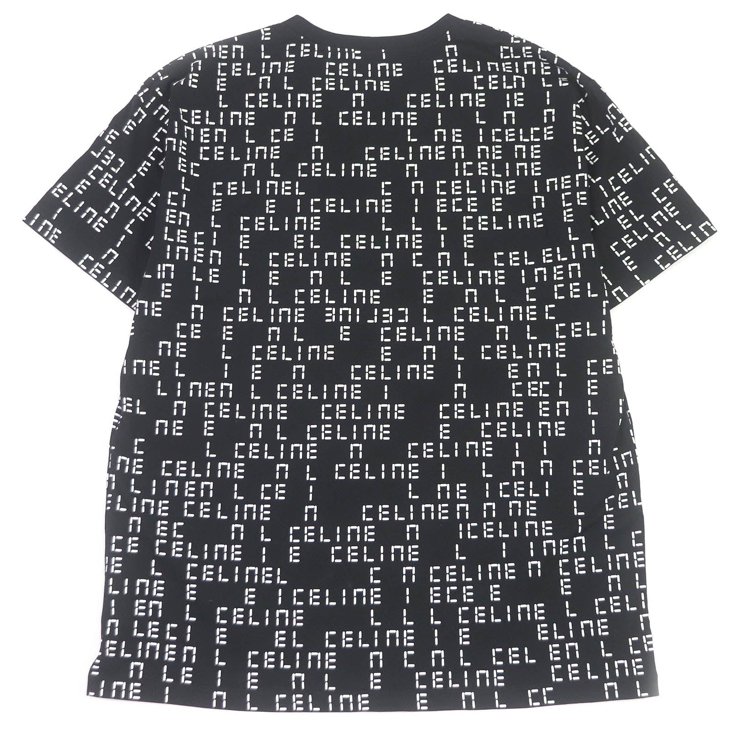 CELINE Short sleeve T-shirt 2X651637O Main: 100% cotton black mens M