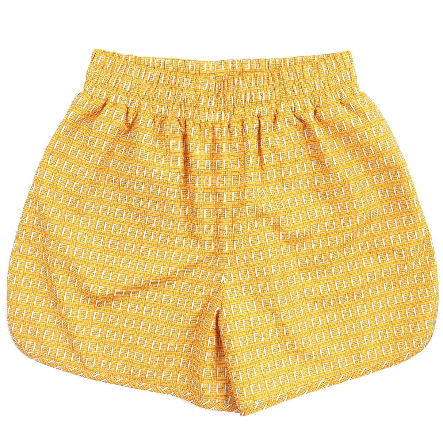 FENDI Shorts FAB230 Outer: 100% polyester, Lining: 100% polyester Yellow type mens XS
